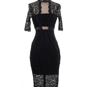 Express Black Cocktail Dress